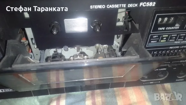 двукасетачен дек Phillips за ремонт , снимка 7 - Декове - 55337379
