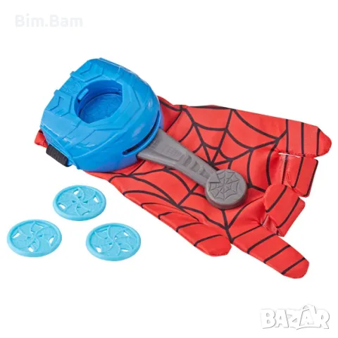 Ръкавицата на Спайдърмен с изстрелващи дискове / Hasbro, снимка 2 - Игри и пъзели - 55415137