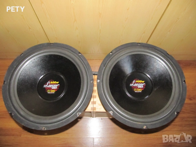 Говорители 2бр х 15 инча LANZAR CAR AUDIO