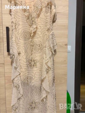 Елегантна нова рокля ZARA с етикет, размер S, 55€, снимка 8 - Рокли - 53943810