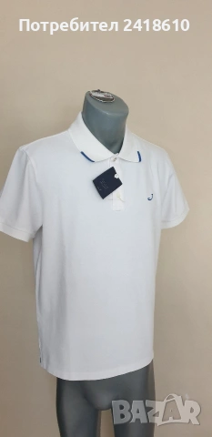 Jacob Cohen Pique Cotton Mens Size L НОВО! ОРИГИНАЛ! Мъжка Тениска!, снимка 2 - Тениски - 54818544