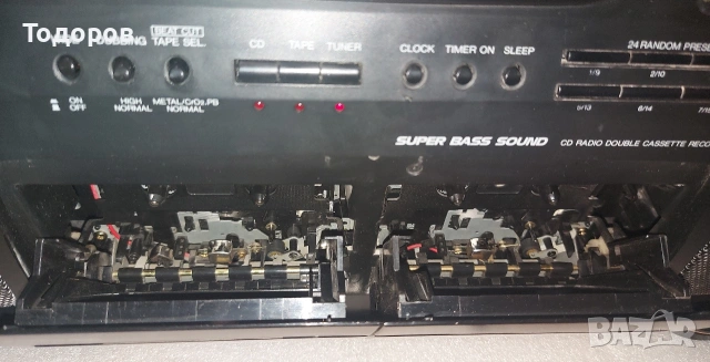 Samsung RCD-2600 двукасетъчен стерео радиокасетофон , снимка 5 - Радиокасетофони, транзистори - 54670859