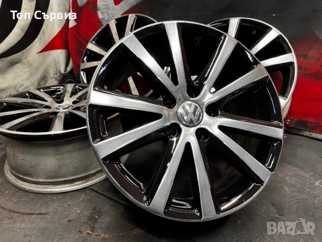 Оригинални алуминиеви джанти за Фолксваген (Volkswagen), 5x112, 17 цола
