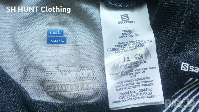 SALOMON Thermo Ski Snowboard Размер L термо блуза за ски и сноуборд 12-69, снимка 10 - Блузи - 55494284