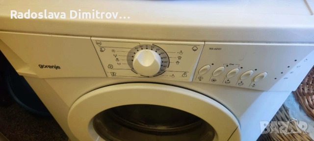 Работеща пералня Gorenje WA62121, снимка 3 - Перални - 54494456