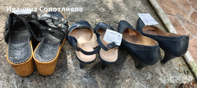 Продавам обувки, боти и ботуши естествена и изкуствена кожа , снимка 9 - Дамски ботуши - 53990153