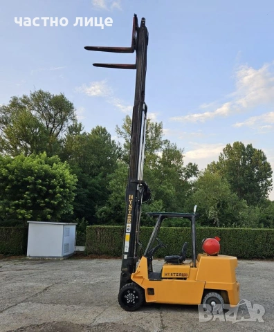 продавам Мотокар Hyster 5.5т газ , вдига на 6.2м, снимка 2 - Индустриална техника - 52793032