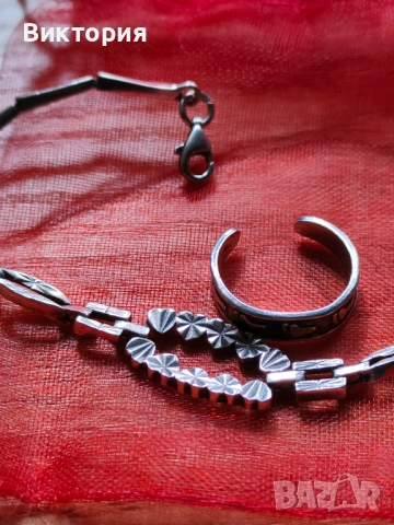 Сребърни бижута 925, снимка 8 - Пръстени - 54339209