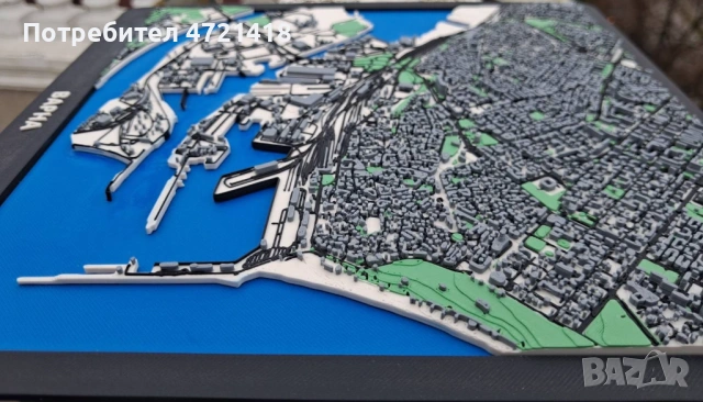 Морската столица 3D! Детайлен макет на Варна