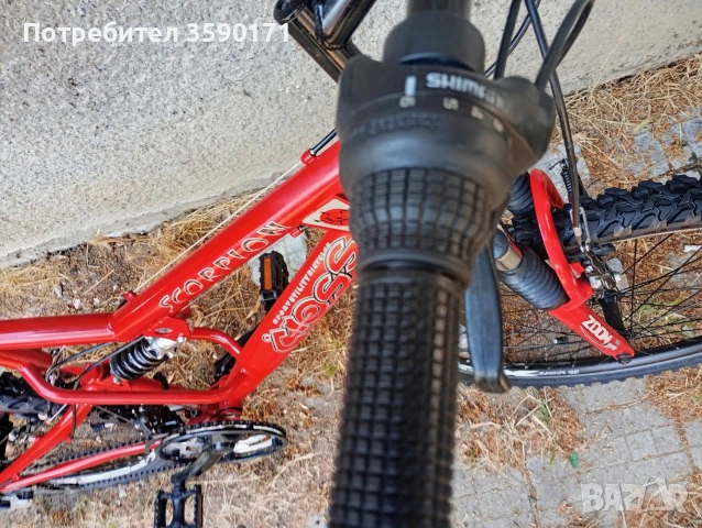 Велосипед Cross Scorpion 26 цола 18 скорости Шимано., снимка 6 - Велосипеди - 55267944