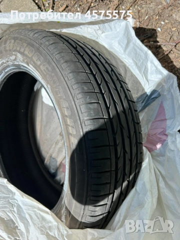 Гуми 2 бр. употребявани марка Bridgestone 225/55/R 18 SUV с профил 6 mm., снимка 2 - Гуми и джанти - 54316758