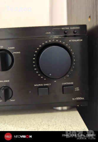 Sony Ta-f550 ES, снимка 4 - Ресийвъри, усилватели, смесителни пултове - 54798780