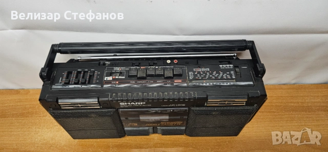  Стерео касетофон Sharp WQ-T234 Stereo Radio Cassette Recorder, снимка 2 - Радиокасетофони, транзистори - 54692127