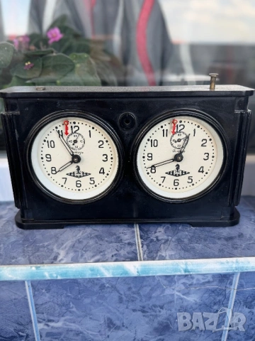 Лот шахматни часовници Янтар, снимка 2 - Антикварни и старинни предмети - 54245153