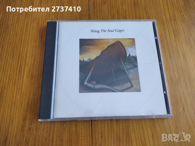 STING - THE SOUL CAGES 5евро оригинален диск 