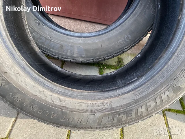 225/60/18 зимни гуми Michelin Pilot Alpin SUV, снимка 4 - Гуми и джанти - 55632786