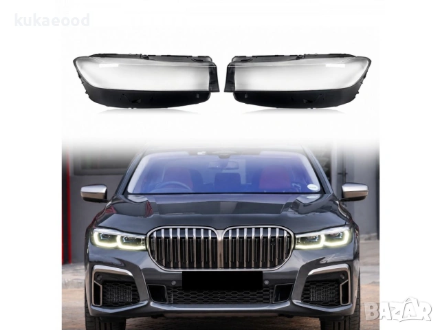 Стъкла за фарове на BMW 7 G11 Facelift (2019-2022), снимка 6 - Части - 54641700