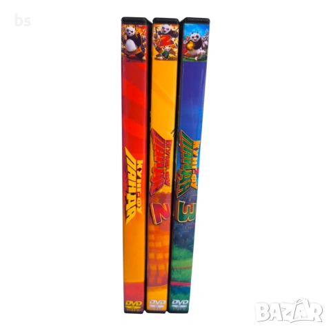 Кунг фу панда 1 - 4 DVD -R с бг аудио, снимка 3 - DVD филми - 54654881
