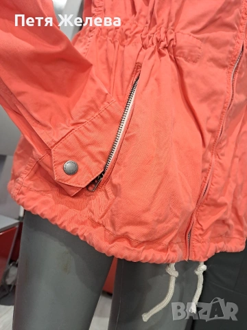 Дамско пролетно яке с качулка 100%памук  H&M (N38), снимка 4 - Якета - 54089426