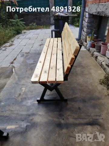 Градински пейки, снимка 2 - Градински мебели, декорация  - 55345281