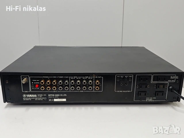 стерео предусилвател preamp Hi-Fi контролно аудио управление YAMAHA C-60, снимка 7 - Ресийвъри, усилватели, смесителни пултове - 54601786