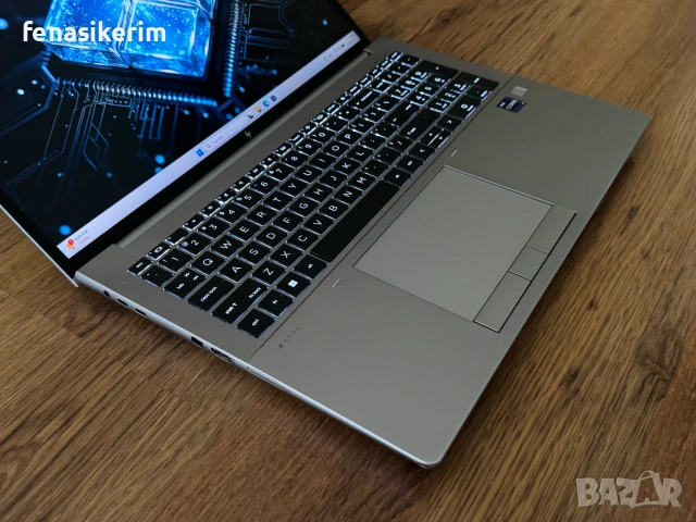 16.0' 120Hz 4K+ DreamColor Core i9-12950HX HP Zbook Fury G9 32GB DDR5/512GB NVMe/RTX A2000 8GB, снимка 6 - Лаптопи за работа - 52546160