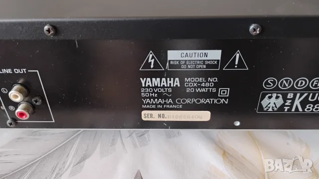 CD player Yamaha CDX-480, снимка 5 - Други - 55344938