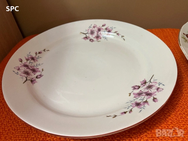 Порцеланови плата, снимка 9 - Чинии - 54307712