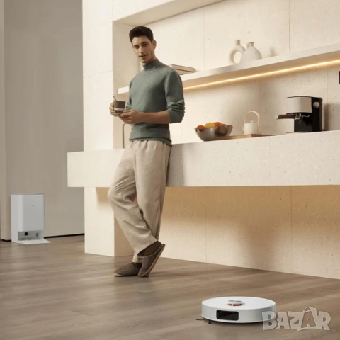 Робот прахосмукачка Xiaomi Robot Vacuum X20 Pro 7000Pa с All-in-One станция - НОВА, снимка 3 - Прахосмукачки - 54919414