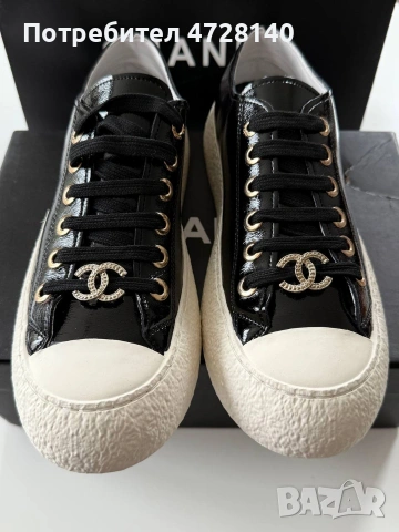 Дамски маратонки Chanel размер 39 , снимка 6 - Маратонки - 54479394