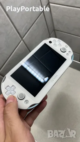 Modded PS Vita PCH-2000 Light Blue Complete in Box 128GB 150+ games, снимка 2 - PlayStation конзоли - 55545792
