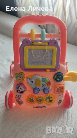 Играчка за прохождане (уокър) Moni Toys Elephant