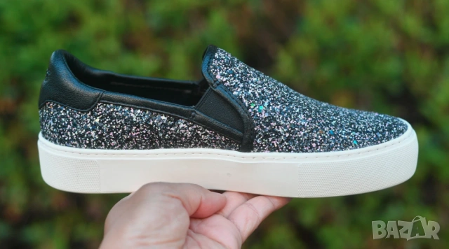 UggJass Chunky черни брокатени кецове номер 39 ,5, снимка 2 - Кецове - 54116164