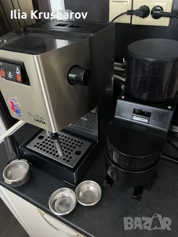 Кафемашина Gaggia Classic + кафемелачка Gaggia MDF, снимка 7 - Кафемашини - 55420653