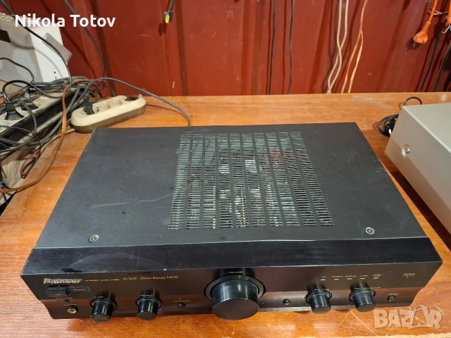 Продава се усилвател Pioneer A-107. , снимка 2 - Ресийвъри, усилватели, смесителни пултове - 54512503
