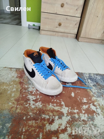 Nike SB mid blazer, снимка 5 - Маратонки - 55076893