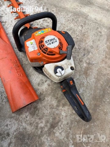 Stihl HS 81 R бензинов храсторез, снимка 2 - Други инструменти - 54153756