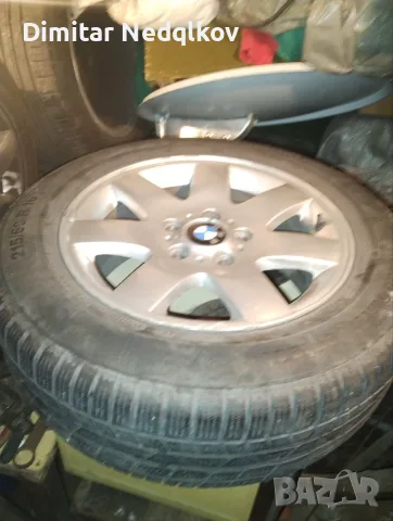 Джанти с гуми 4 за BMW размер 215/60 R 16, снимка 3 - Гуми и джанти - 55652377