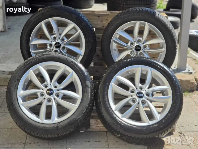 5х120 16 Джанти BMW 1 Series 2 Series 1-ва серия 2-ра серия 5x120 Eт 40 J 7 Централен отвор 72.6 Гум, снимка 6 - Аксесоари и консумативи - 55010670