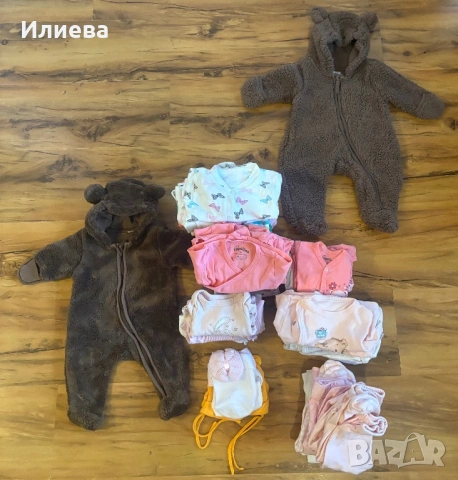 Бебешки дрехи много запазени, снимка 5 - Комплекти за бебе - 53736508