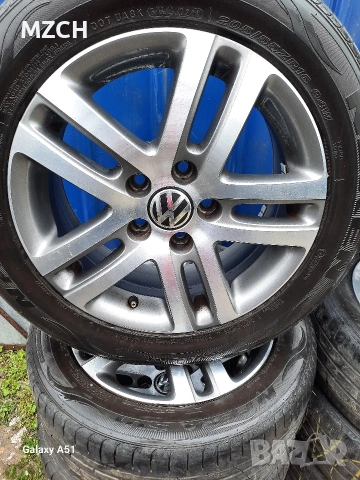 ляти джанти с гуми 5×112, фолксваген 16цола 