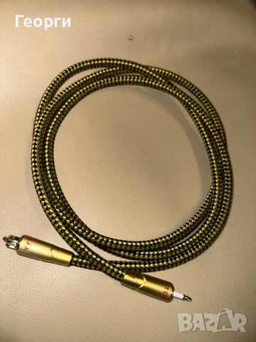 Висококачествен оптичен аудио кабел YYTCG  Toslink към 3.5mm Mini-Toslink (Hi-Fi Digital Optical), снимка 2 - Аудиосистеми - 54618820