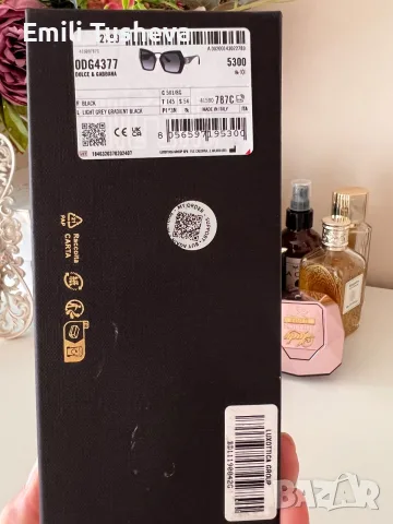 Dolce & Gabbana DG4377 501/8G – оригинални дамски слънчеви очила, снимка 9 - Слънчеви и диоптрични очила - 55403895