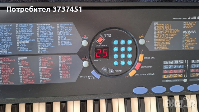 Синтезатор Yamaha PSR 180, снимка 9 - Синтезатори - 55227841