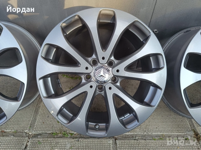 ОРИГИНАЛНИ джанти 18 ' цола 5x112 MERCEDES BENZ / Мерцедес 8J ET38 + датчици, снимка 8 - Гуми и джанти - 54495698