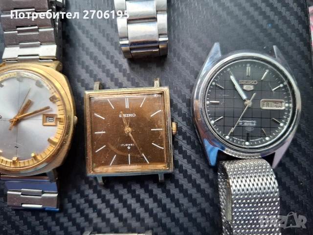 Vintage Seiko - Сейко механични- автоматични часовници, снимка 8 - Мъжки - 54360051