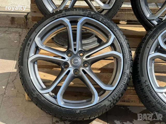 5х110 18 Цола Opel Adam Astra Corsa OPC ЕТ 47 J 7.5 Цо 65.1 Гуми 225 35 18 Continental 0222/1716 Под, снимка 2 - Аксесоари и консумативи - 54010662
