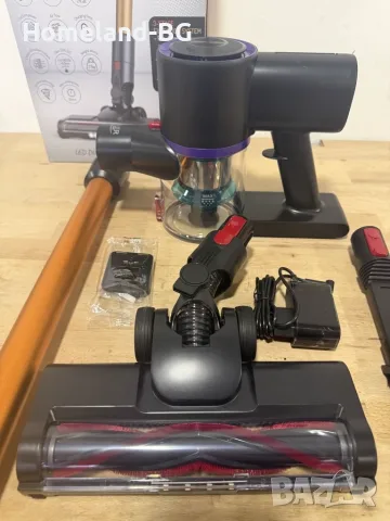 Безкабелна Немска прахосмукачка Adler AD-7086, 140W, 3 степени, LED дисплей, HEPA, LED DUST SCANNER, снимка 12 - Прахосмукачки - 55507550