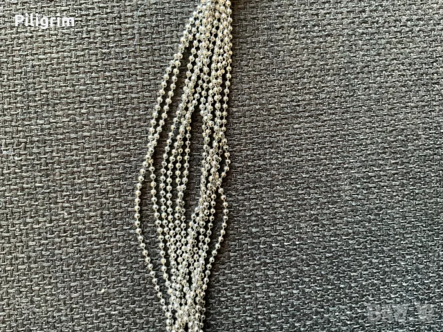 Колие в бохо стил (верижки от мъниста,  bead chains)., снимка 4 - Колиета, медальони, синджири - 55404908