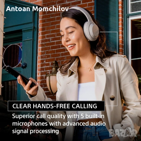 Слушалки Sony WH-1000XM4 Wireless ANC Черни, снимка 10 - Bluetooth слушалки - 54964447